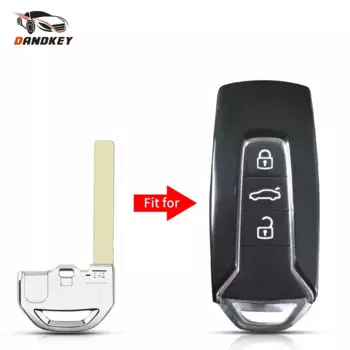 Dandkey Замена для Volkswagen Vw Touareg 2018 2019 умный ключ аварийный вставной пульт дистанционного управления Fob Uncut ключ лезвие автомобильные аксессуары
