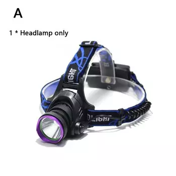 DAOZHIMEI 2000 люмен T6 перезаряжаемый налобный фонарь