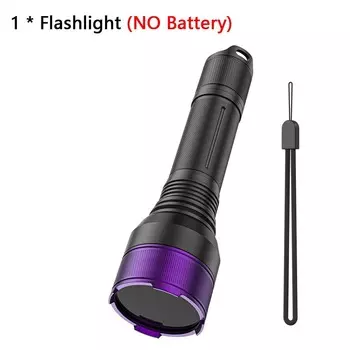 DAOZHIMEI 40 Вт Четырехъядерный Ультрафиолетовый Фонарик Черный