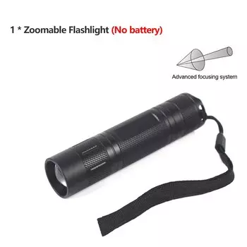 DAOZHIMEI Инфракрасный фонарик 850/940 нм черный