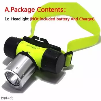 DAOZHIMEI водонепроницаемый налобный фонарь 6800 люмен