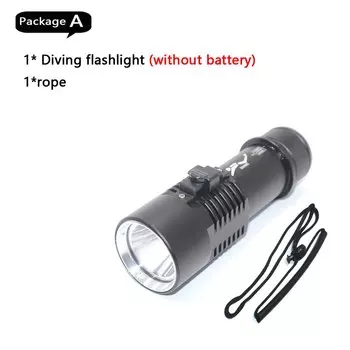 DAOZHIMEI XHP70 водонепроницаемый фонарь для дайвинга