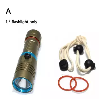 DAOZHIMEI Желтый светодиодный фонарь для дайвинга L2