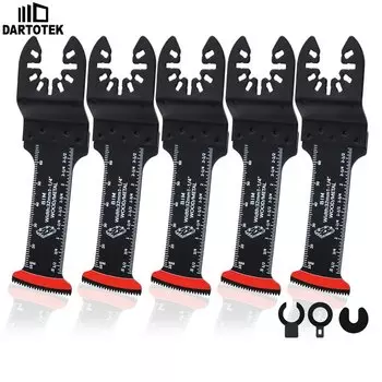 DARTOTEK многофункциональные полотна для пил 5 шт., 32 мм