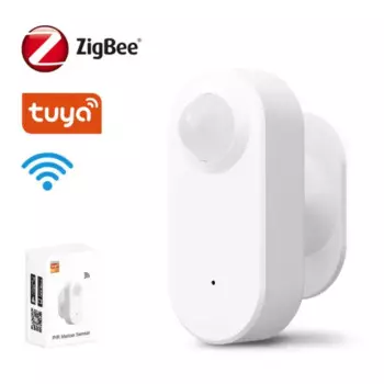 Датчик человеческого тела Tuya Zigbee 3,0, беспроводной смарт-датчик движения тела, миниатюрный датчик движения PIR, используется со шлюзом, безопасность умного дома