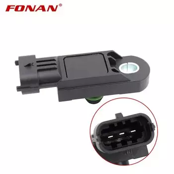 Датчик давления MAP Boost для Renault Samsung QM5 H45 07 - 11 M1D L4 2.0DSL 8200685363 0281002958