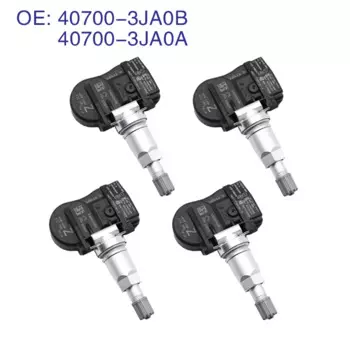 Датчик давления в шинах 4 шт., TPMS 40700-3JA0B 407003JA0A, для NISSAN LEAF ALTIMA MURANO 2015 2016 2017 2018 2019 INFINITI Q50 QX56
