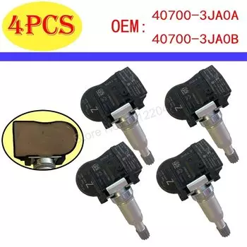 Датчик давления в шинах для Nissan Leaf Altima Murano 2015-2019 Infiniti Q50 QX56 TPMS 433 МГц, датчик TPMS 40700-3JA0A 40700-3JA0B