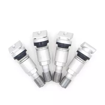Датчик давления в шинах, сменный стержень клапана для Chrysler Dodge Jeep Hyundai Volvo Nissan Honda TPMS, ремонтный комплект из нержавеющей стали