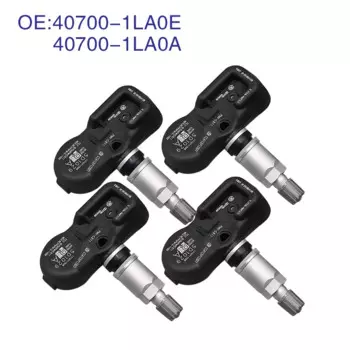 Датчик давления в шинах TPMS 407001LA0E 407001LA0A, 4 шт., 315 МГц, для Infiniti EX FX Q60 Q70 QX50 QX70 Nissan 370Z Quest