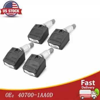 Датчик давления в шинах TPMS, 4 шт., 315 МГц, для Nissan Titan Murano Pathfinder Armada Frontier Cube 40700-1AA0D 407001AA0D