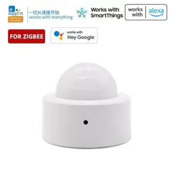 Датчик движения человеческого тела EWeLink Zigbee3.0, беспроводной смарт-датчик движения тела, миниатюрный PIR-датчик движения, работает со шлюзом Ewelink Zigbee