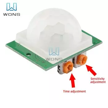 Датчик движения Gaqqee HC-SR501 3-30В