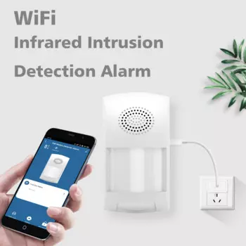 Датчик движения Tuya Smart Life APP, беспроводной инфракрасный датчик вторжения с Wi-Fi и PIR