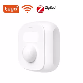 Датчик движения Tuya Wi-Fi Zigbee, датчик движения с светильник чиком движения, для умного дома