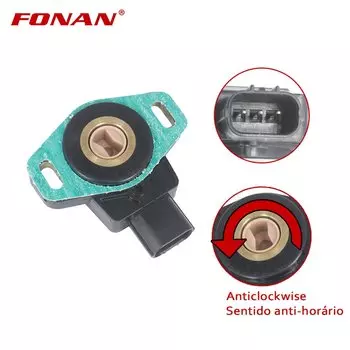 Датчик положения дроссельной заслонки TPS высокого качества для HONDA Civic K series CR-V 2,0 Accord Element 2,4 liter 16402-RAA-A00 16402RAAA00