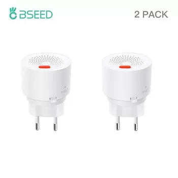 Датчик природного газа Bseed Zigbee, умный бытовой детектор утечки сжиженного углеводородного газа, пожарная безопасность, для умного дома