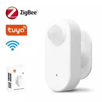 Датчик присутствия человеческого движения Tuya Zigbee, дистанционное управление через приложение, PIR-Обнаружение для умного дома, Декор, охранная сигнализация, защита безопасности