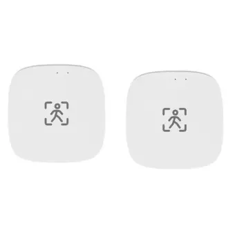 Датчик присутствия Zigbee, датчик движения человека с обнаружением яркости/расстояния 5/110/220 В Tuya Smart Life, домашняя автоматизация