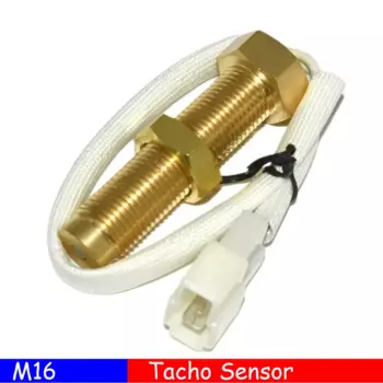 Датчик REV Тахометр со счетчиком, подходящий для дизельного тахометра 4000/6000/7000/8000 об/мин, автомобильный двигатель, лодка, тахометр M16/M18