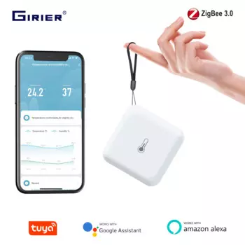 GIRIER ZigBee 3.0 Датчик температуры и влажности