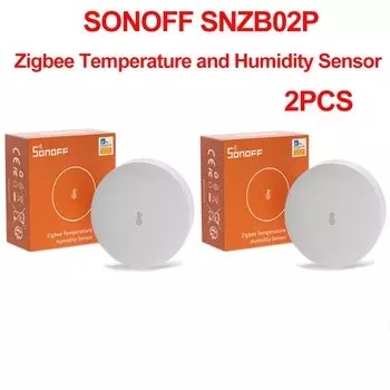 Датчик температуры и влажности SONOFF SNZB-02P Zigbee