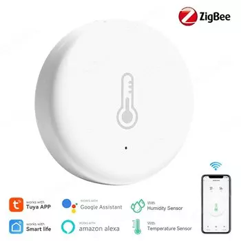Датчик температуры и влажности SZKOSTON Tuya ZigBee