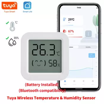 Датчик температуры и влажности Tuya