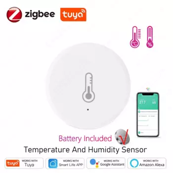 Датчик температуры и влажности Tuya ZigBee