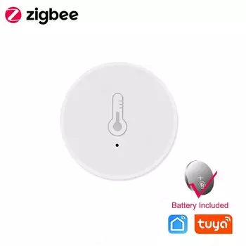 Датчик температуры и влажности Tuya Zigbee