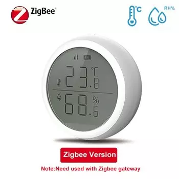 Датчик температуры и влажности Tuya Zigbee