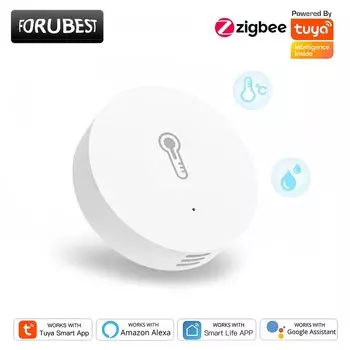 Датчик температуры и влажности Tuya Zigbee