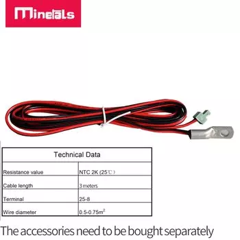 Датчик температуры NTC Minerals Temperature 3,8 мм