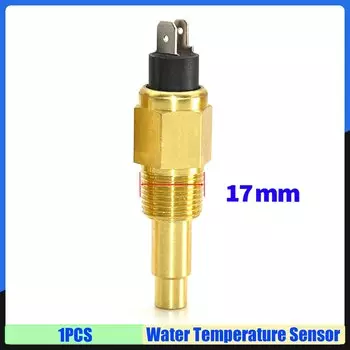 Датчик температуры воды, 1 шт., 14 мм, 17 мм, 21 мм, датчик температуры воды для универсального счетчика двигателя, датчик 1/4 NPT 3/8NPT 1/2NPT