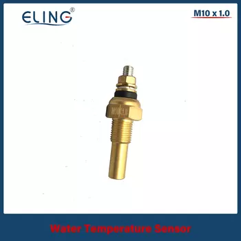 Датчик температуры воды KUS универсальный, 52 мм, 40-120 25-120 12V 24V для авто лодки, красный, желтый свет, датчик температуры M10 M14 M16 M18