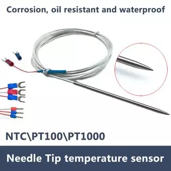 Датчик температуры ZUIDID NTC\PT100\PT1000 класс A 1-8 м