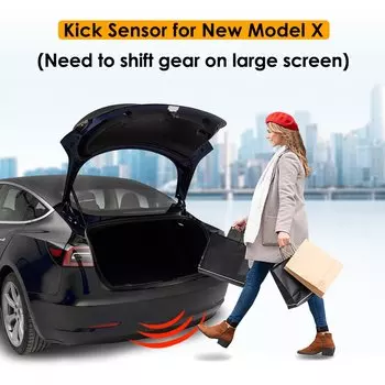 Датчик удаления ног VJOYCAR, электрический открыватель багажника для Tesla Model 3 Y X S, вседиапазон