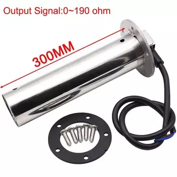 Датчик уровня сточных вод Блок датчика топлива Автомобильный датчик уровня топлива Датчик расхода HTG Датчик жидкого топлива Блок отправки 0 ~ 190 Ом по индивидуальному заказу