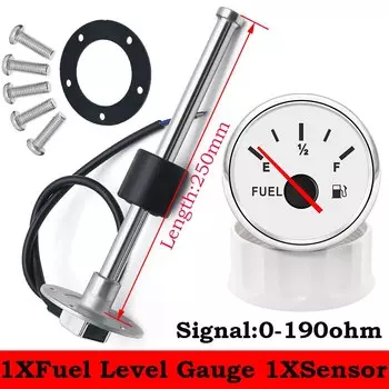 Датчик уровня топлива, 0-190 Ом, 52 мм, с датчиком уровня топлива, 200/300/350 мм