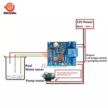 Датчик уровня воды Aideepen Liquid Water Level Controller Sensor