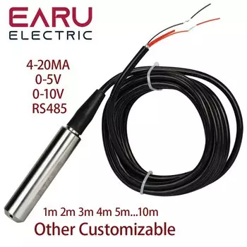 Датчик уровня жидкости EARUELECTRIC 1-10м