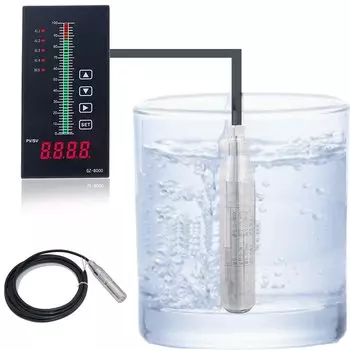 Датчик уровня жидкости ZGCJ CJ-YBT 24В 1-15м 4-20mA