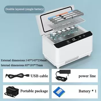 dawupine Автомобильный мини-холодильник 12В