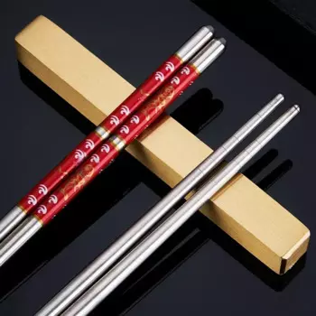 DAY DAY FUN Палочки для еды из нержавеющей стали голубые