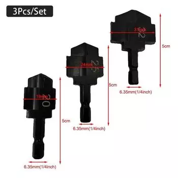 DAYFULI Ступенчатое сверло для PPR 20/25/32 мм