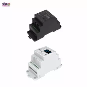 DC12V-48V 24V 36V 4-канальный декодер постоянного тока DMX512 D4C 150-500MA или 350-1200MA CC PWM-контроллер с 1-13 шт. чипов