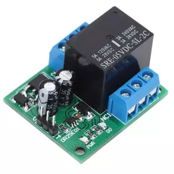 Gaqqee Self-Locking DPDT Relay Module