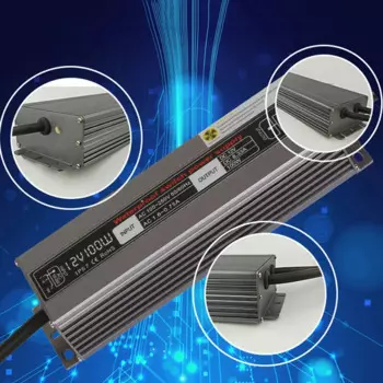 DC 12V светодиодный Питание 100W Водонепроницаемый IP67 драйвер для Открытый сад пейзаж полосы светильник