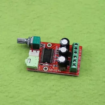 DC 12V YDA138-E AMP цифровой аудио усилитель мощности плата 12W + 12W двухканальный D-class