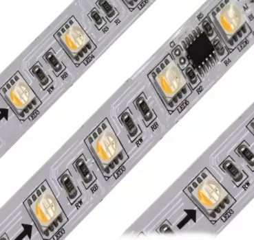 DC 24 В DMX512 RGBW 60 светодиодов/м программируемая цифровая светодиодная Волшебная светильник вая лента 5050RGBW